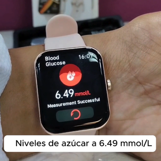 Glicowatch Pro™ I Reloj inteligente con medidor de glicosa