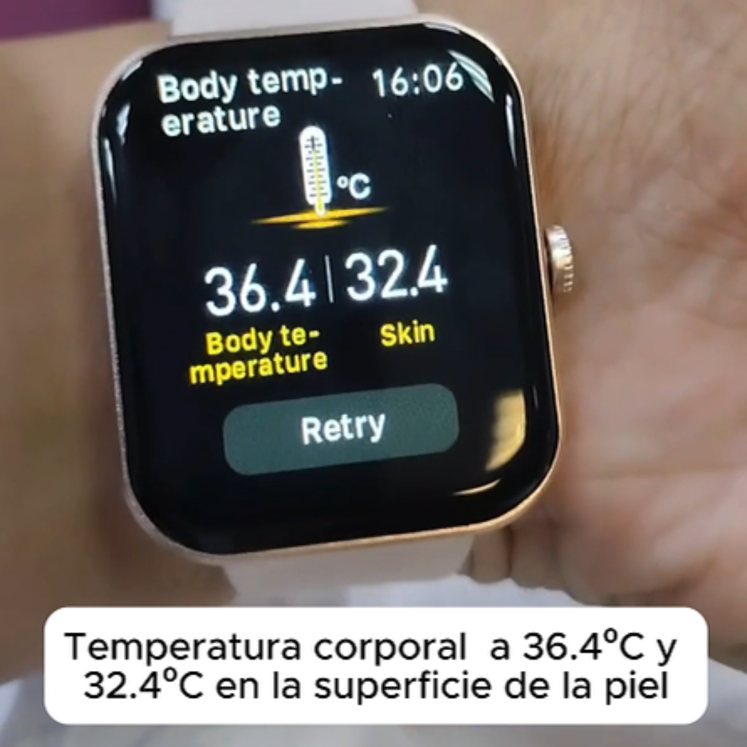 Glicowatch Pro™ I Reloj inteligente con medidor de glicosa