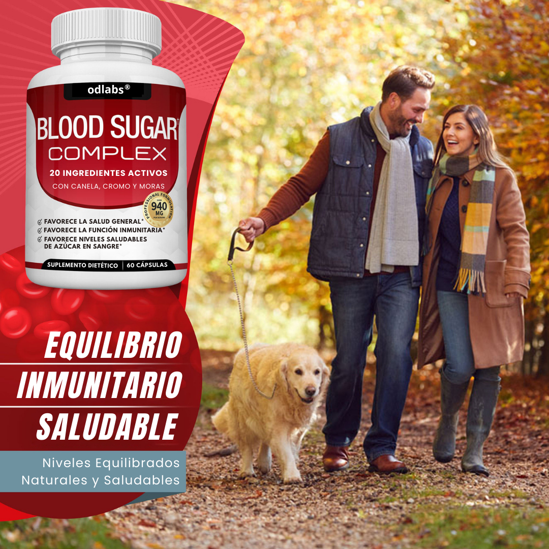 OD Labs® Blood Sugar – Cápsulas para control de glucosa