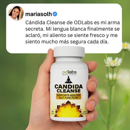 Cándida Cleanse - Ayuda a limpiar la lengua blanca