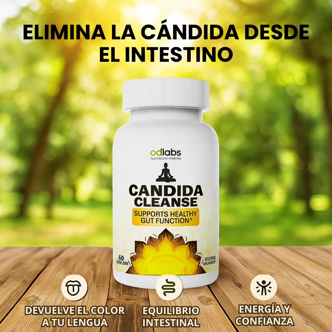 Cándida Cleanse - Ayuda a limpiar la lengua blanca