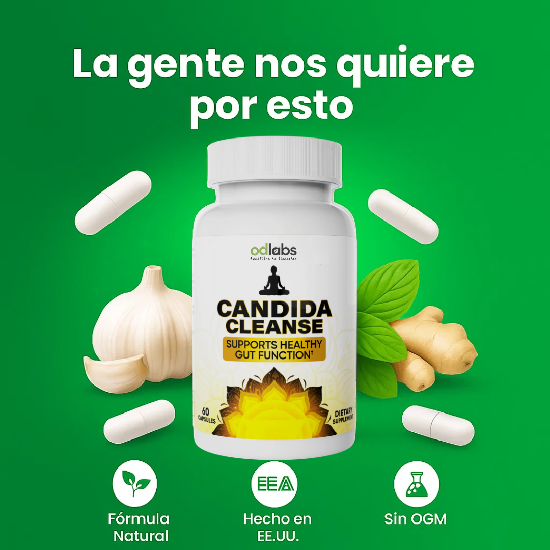 Cándida Cleanse - Ayuda a limpiar la lengua blanca