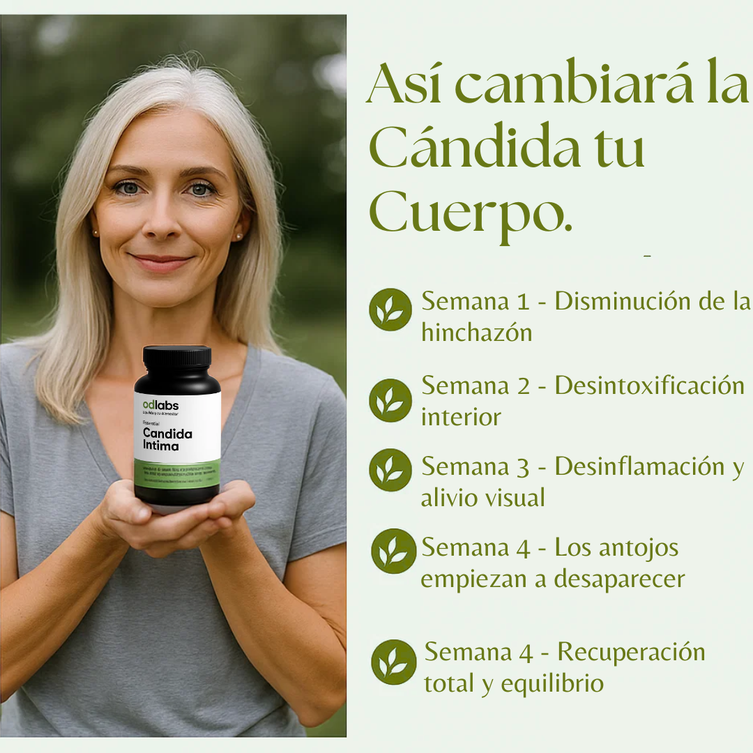 ODLabs Cándida Cleanse® - Adiós hinchazón, Hola cintura