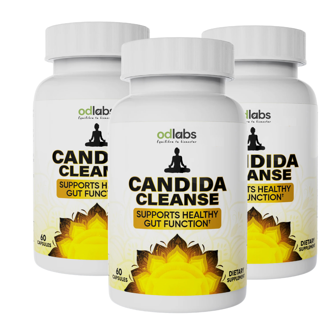 ODLabs Cándida Cleanse® - Adiós hinchazón, Hola cintura