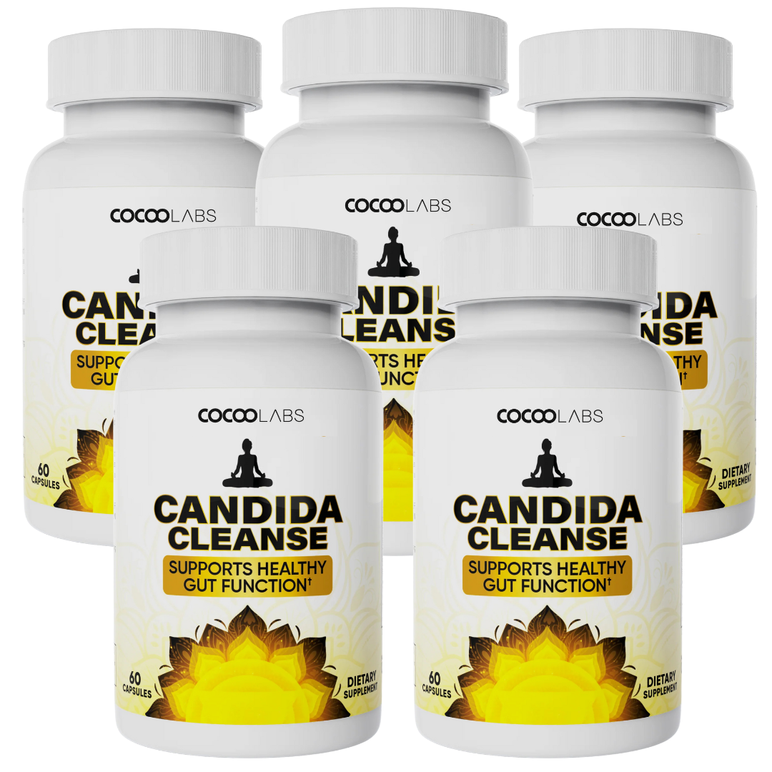 Cándida Cleanse®- Controla Antojos, Desinflama Abdomen y Combate Cansancio