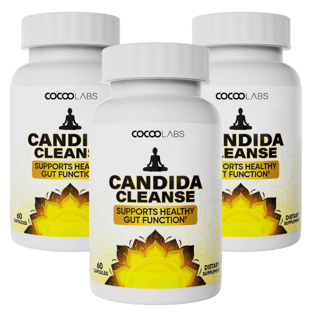 Cándida Cleanse®- Controla Antojos, Desinflama Abdomen y Combate Cansancio