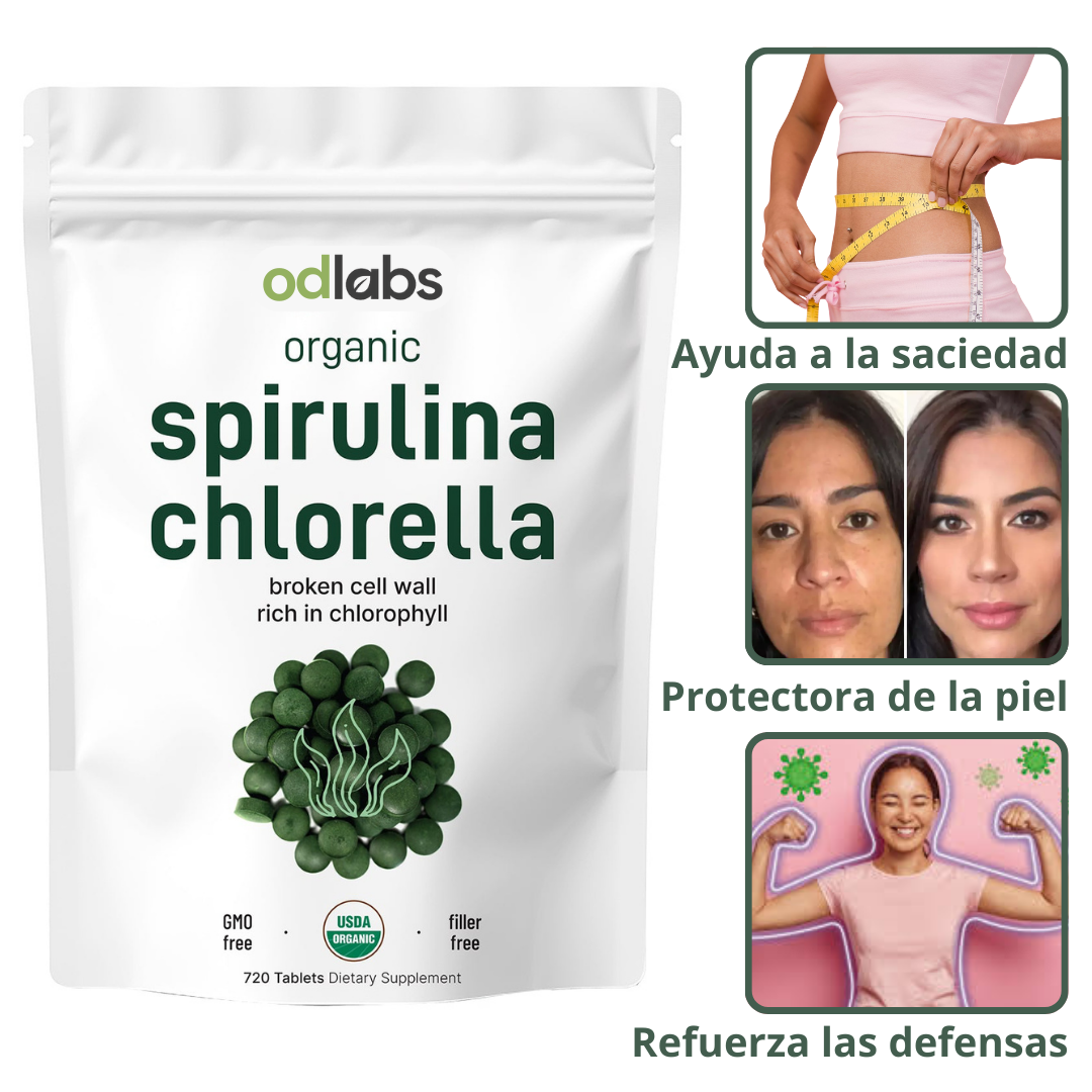 Espirulina Orgánica – Detox, Energía e Inmunidad