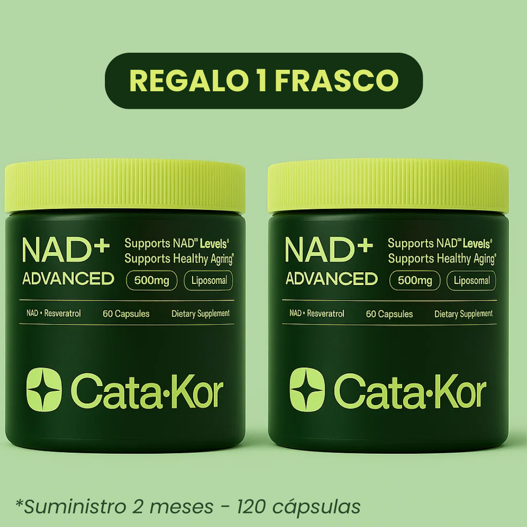 NAD+ ADVANCED Antienvejecimiento, Energía y Enfoque
