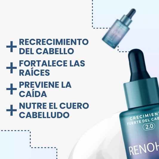 Renohair® – Suero Anticaída y Crecimiento Capilar