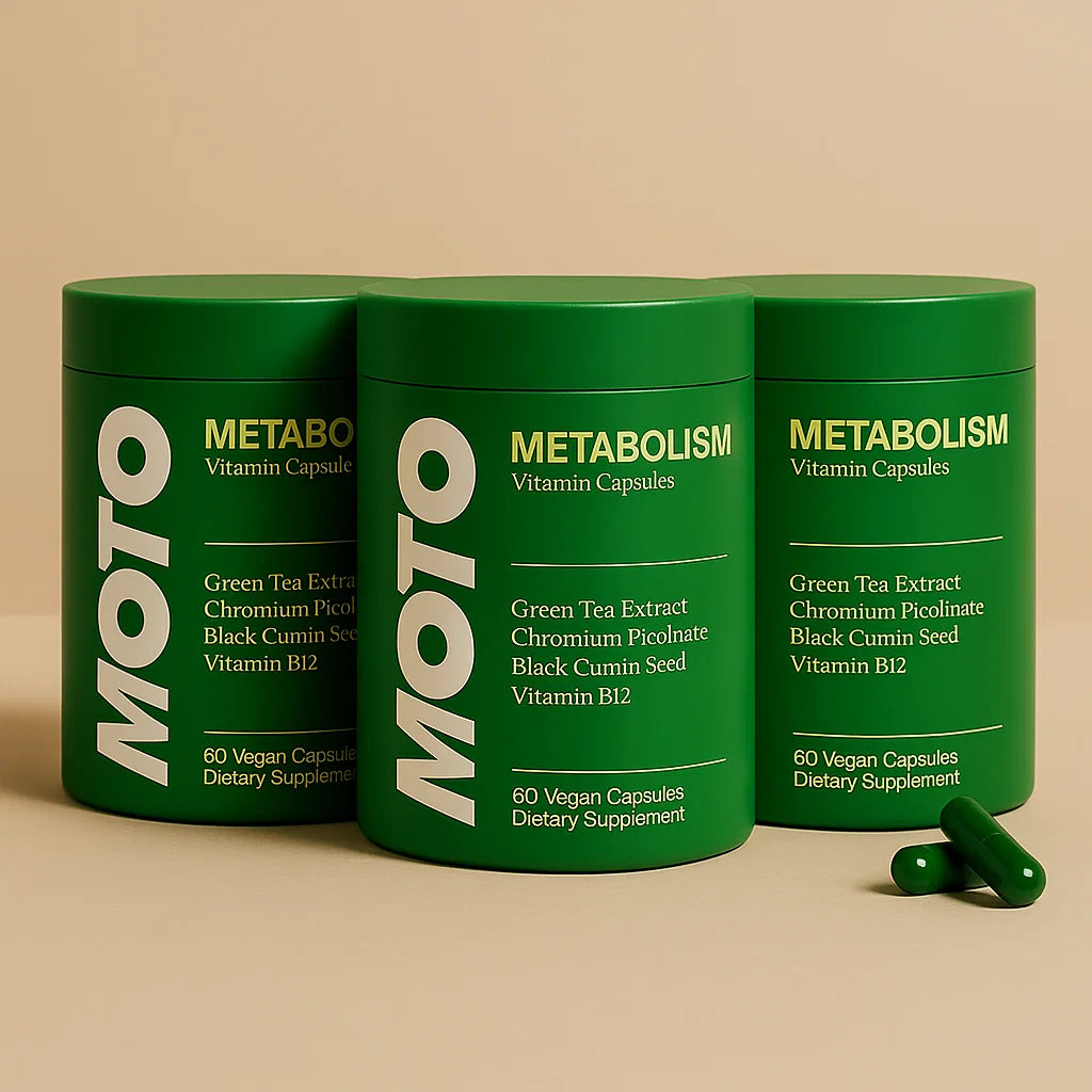 Moto - Cápsulas Aceleradoras del Metabolismo