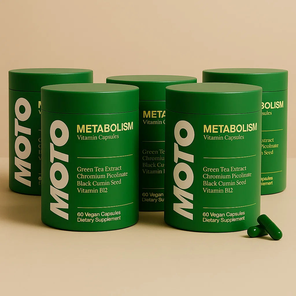Moto - Cápsulas Aceleradoras del Metabolismo