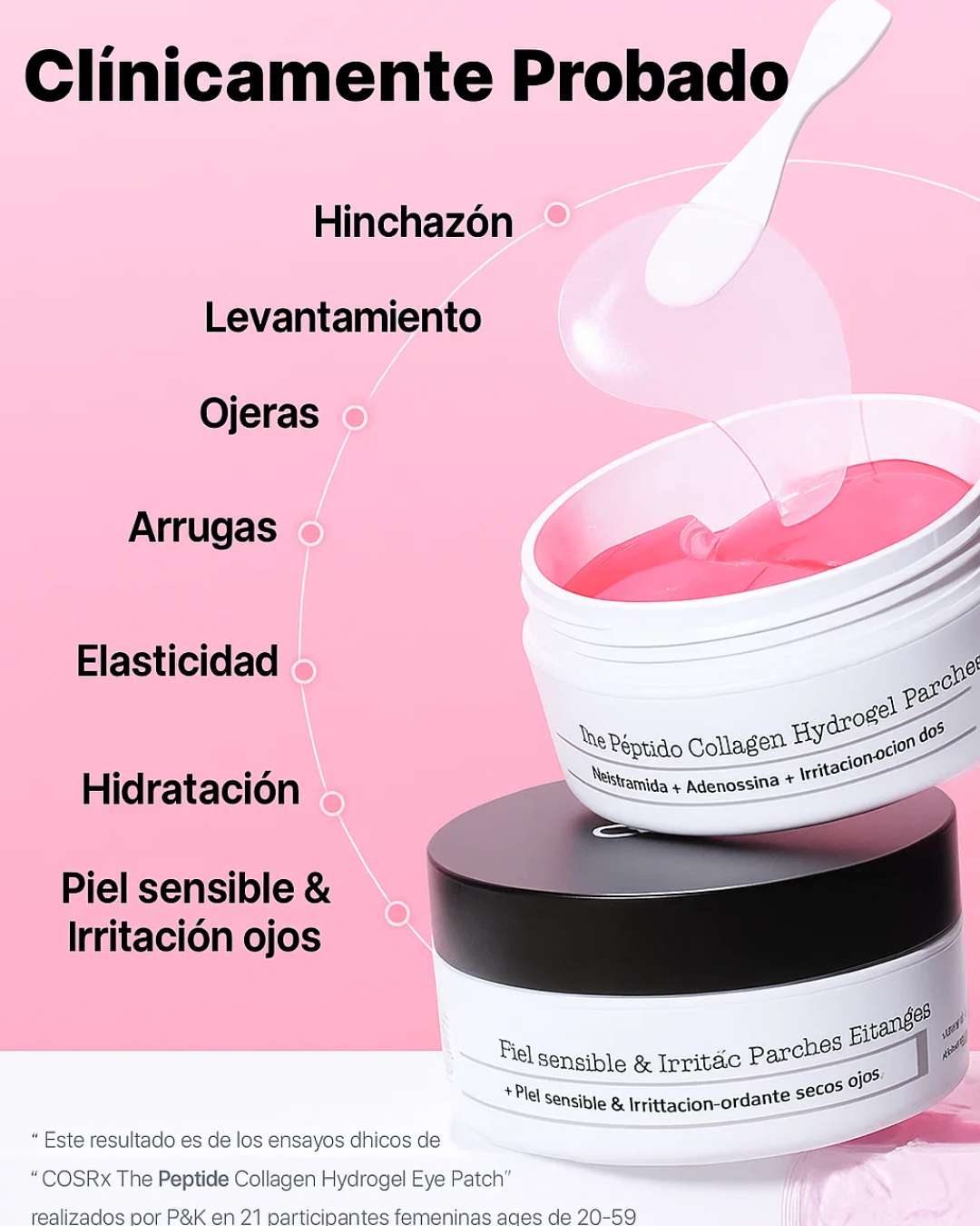 Parches Colágeno & Péptidos para Ojos