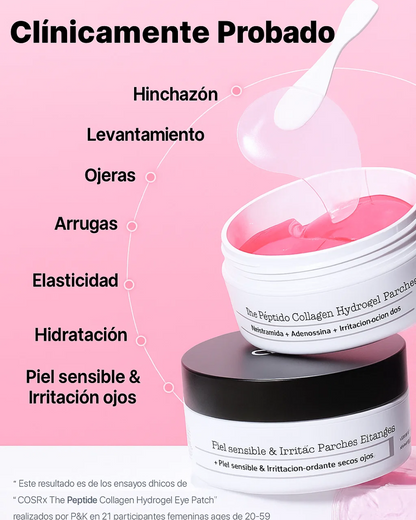 Parches Colágeno & Péptidos para Ojos