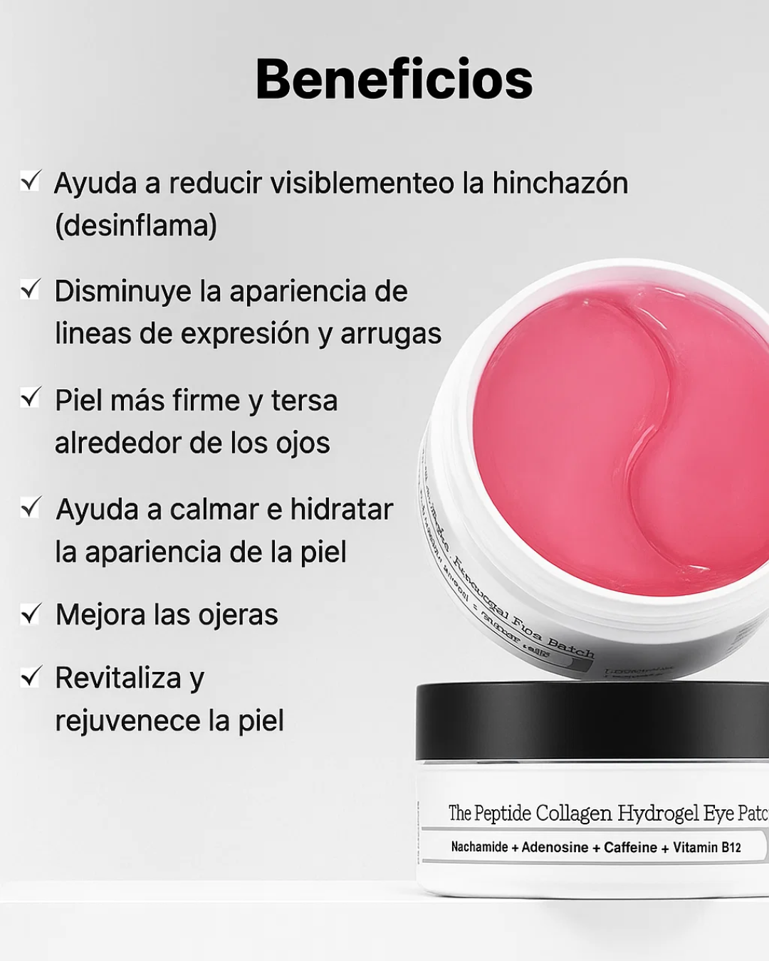 Parches Colágeno & Péptidos para Ojos