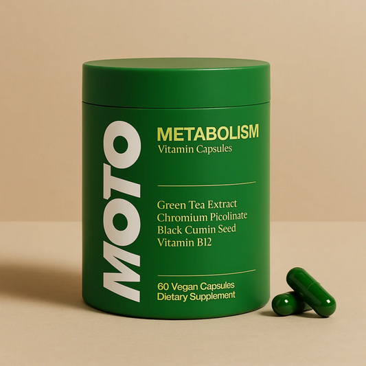 Moto - Cápsulas Aceleradoras del Metabolismo