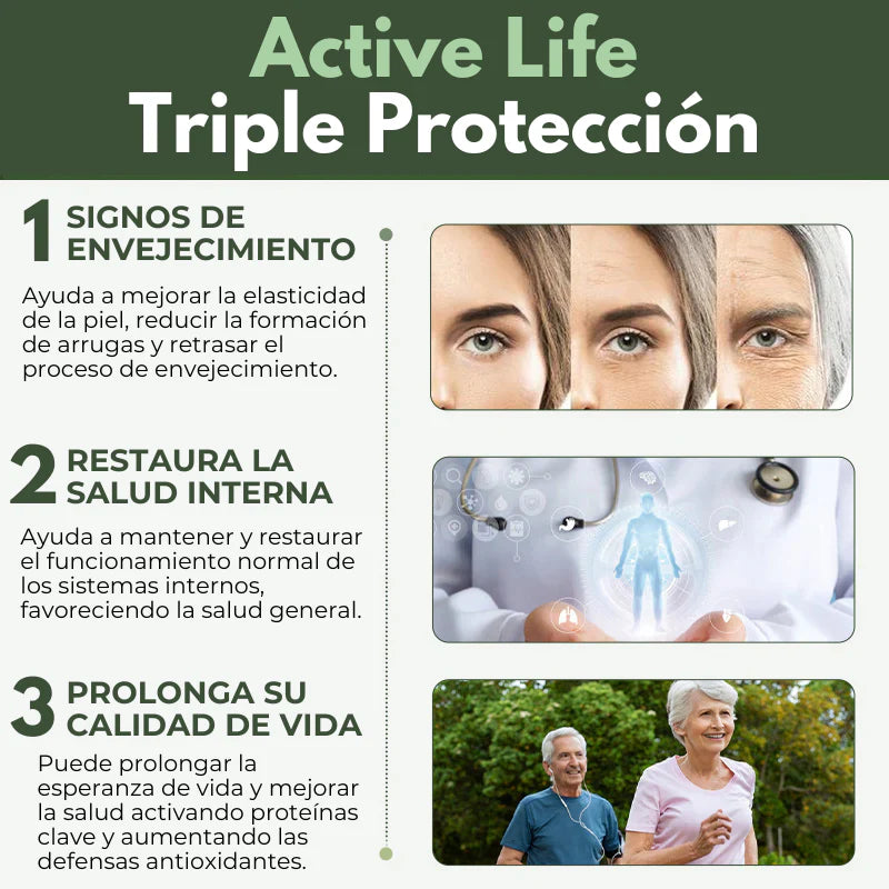Pack Anti-Aging y Energía Total 360 - Apoyo Celular & Vitalidad en 2 Pasos
