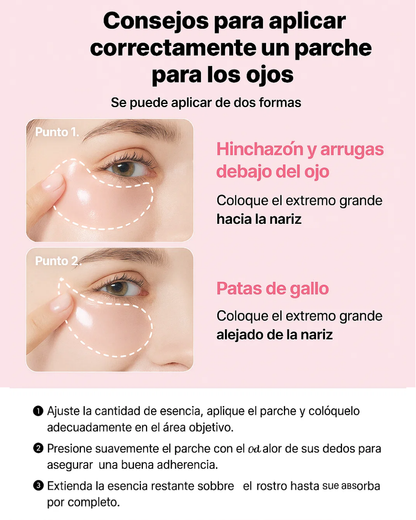 Parches Colágeno & Péptidos para Ojos