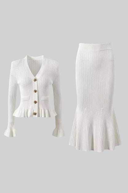 Conjunto chaqueta y falda  - Nina