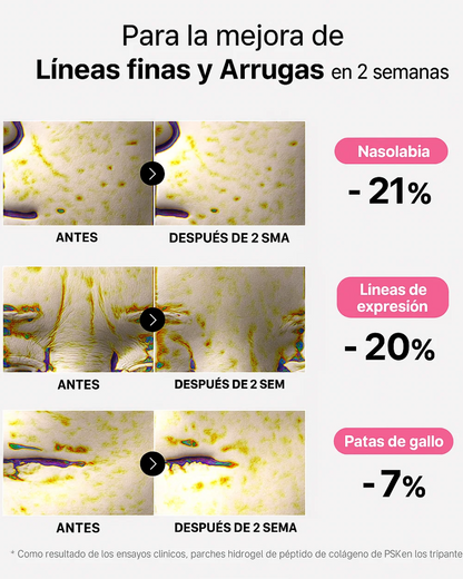 Parches Colágeno & Péptidos para Ojos