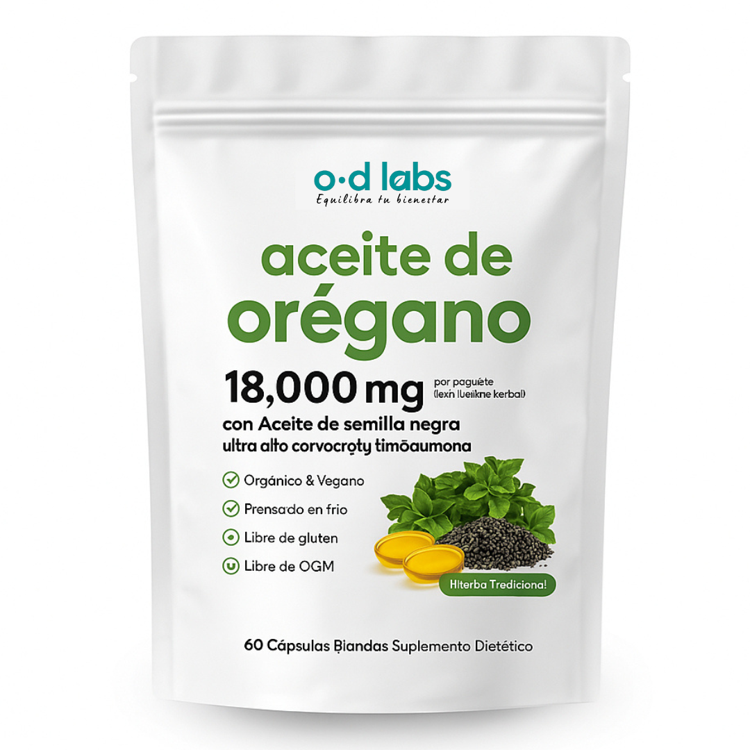 Aceite de Orégano con Semilla Negra ODLabs® Inmunidad a tu cuerpo