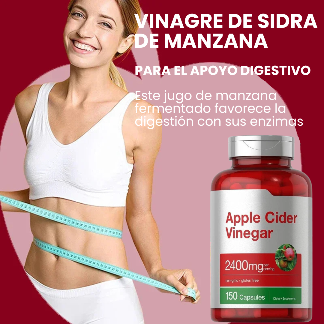 Cápsulas Vinagre de Manzana - Hígado siempre limpio