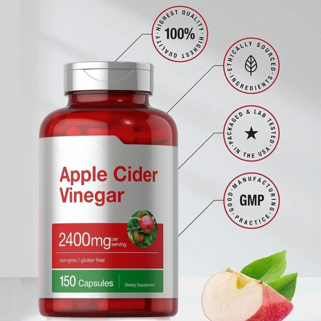 Cápsulas Vinagre de Manzana - Hígado siempre limpio