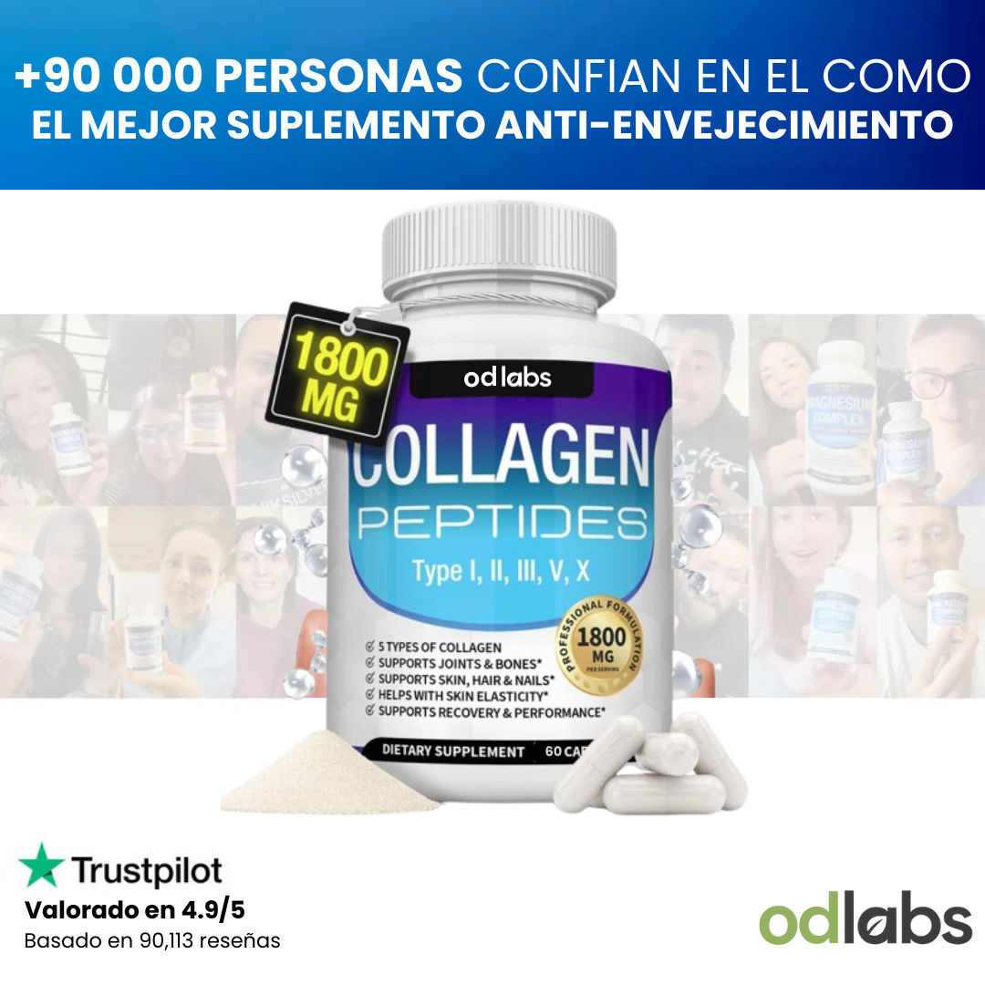 Colágeno Marino - Celulitis, Cabello, Piel, Uñas