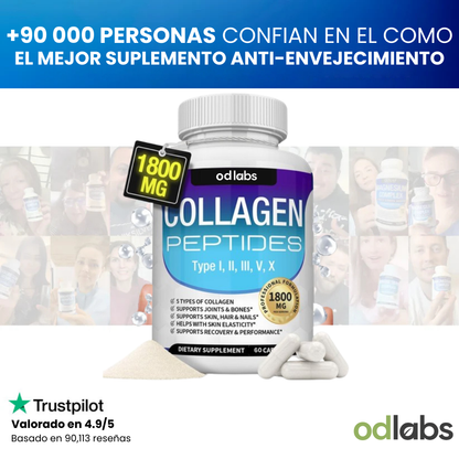 Colágeno Marino - Celulitis, Cabello, Piel, Uñas