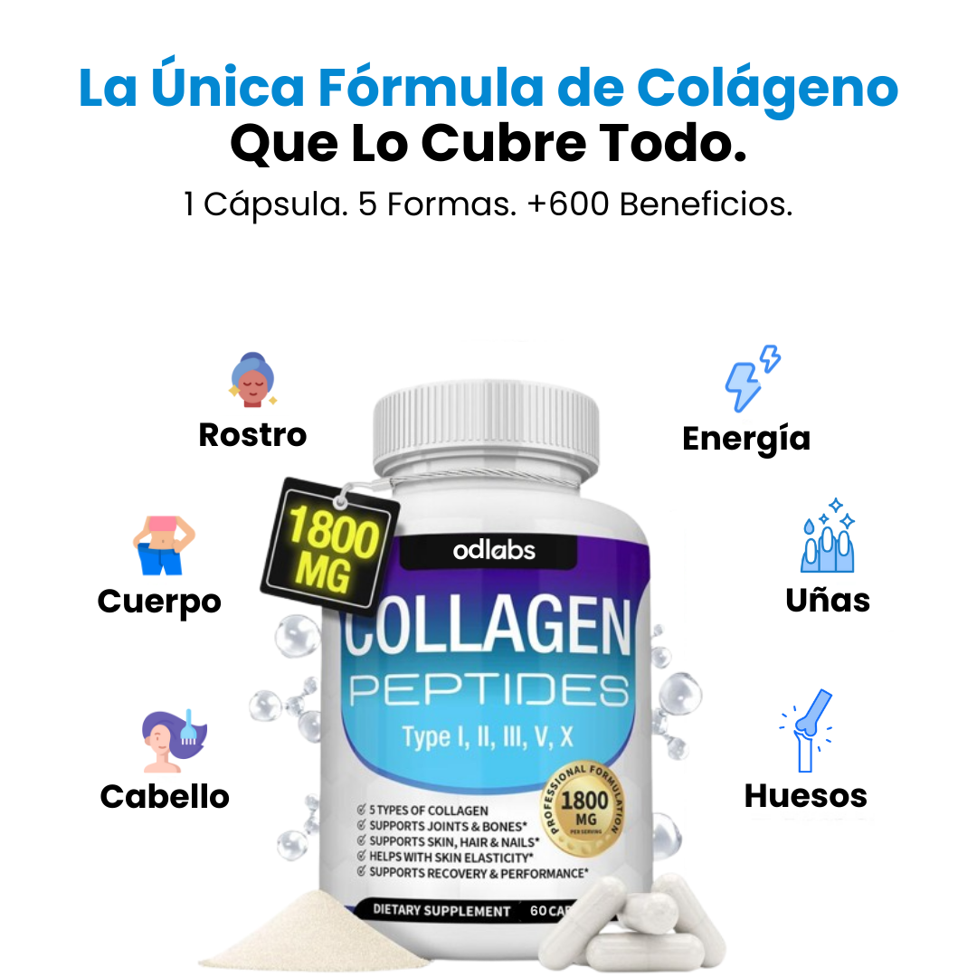 Colágeno Marino - Celulitis, Cabello, Piel, Uñas