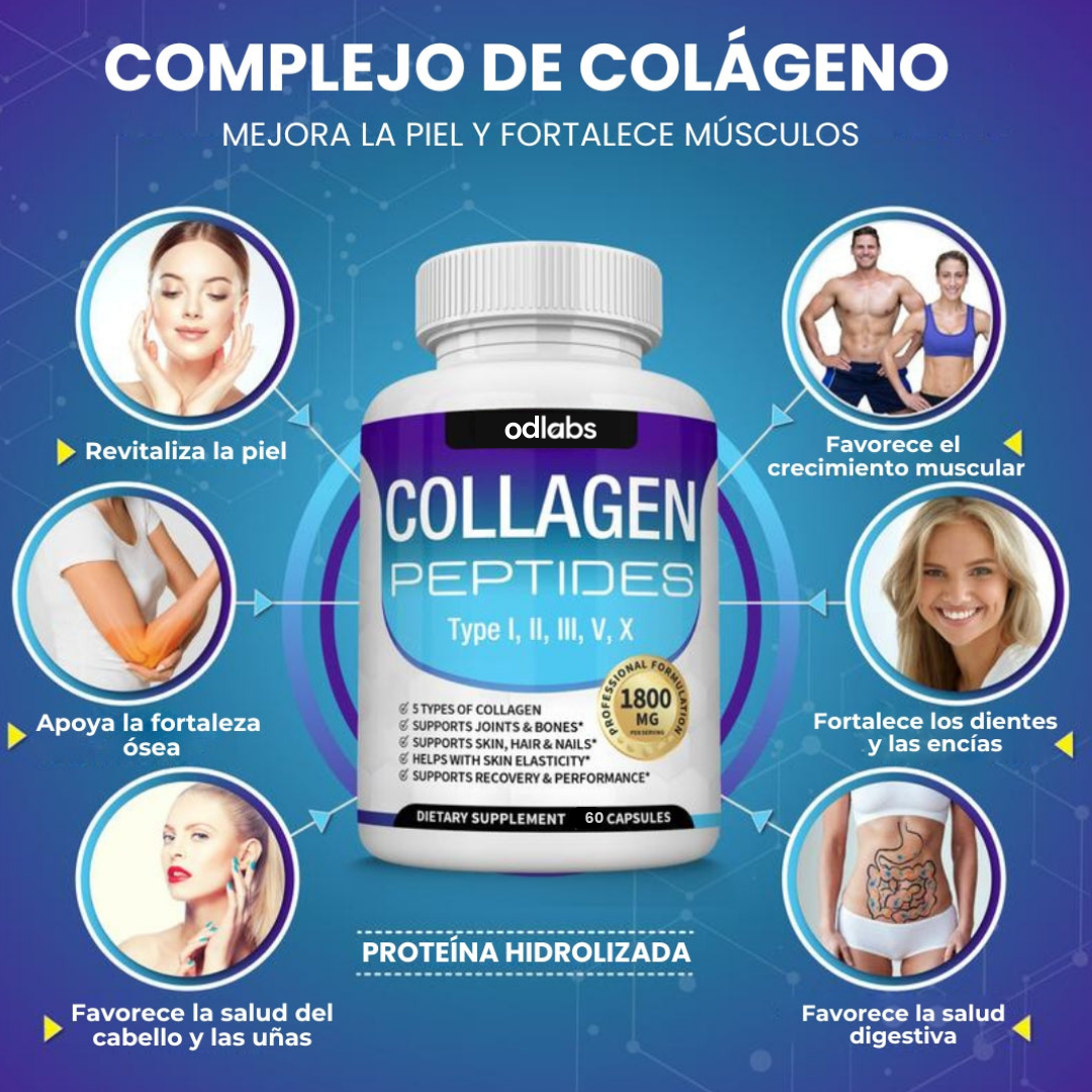 Colágeno Marino - Celulitis, Cabello, Piel, Uñas