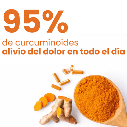 Cúrcuma Premium 95% Pureza – Apoyo Antiinflamatorio y Antioxidante