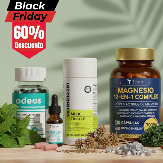 Pack Detox Total 360 -3 Pasos para Sentirse más Ligero