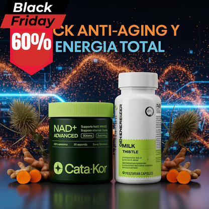 Pack Anti-Aging y Energía Total 360 - Apoyo Celular & Vitalidad en 2 Pasos
