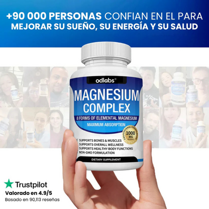 8 en 1 Magnesio COMPLEX