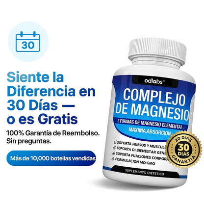 8 en 1 Magnesio COMPLEX