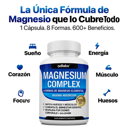 8 en 1 Magnesio COMPLEX