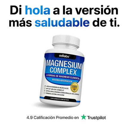 8 en 1 Magnesio COMPLEX