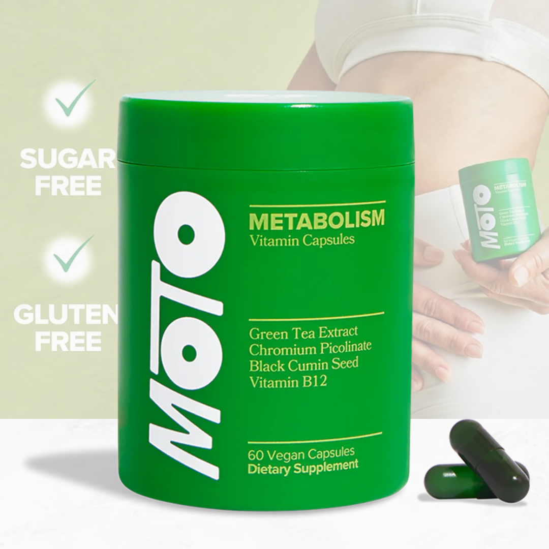 Moto - Cápsulas Aceleradoras del Metabolismo