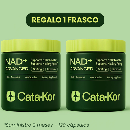NAD+ ADVANCED Antienvejecimiento, Energía y Enfoque