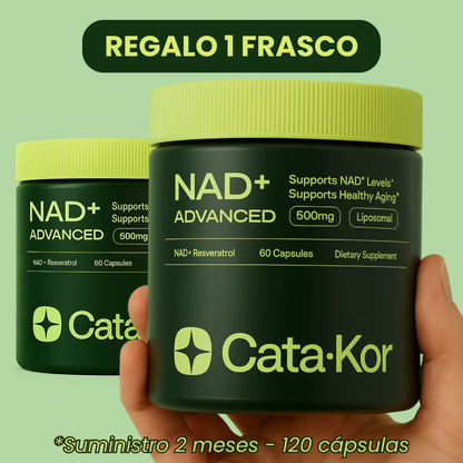 NAD+ ADVANCED Antienvejecimiento, Energía y Enfoque