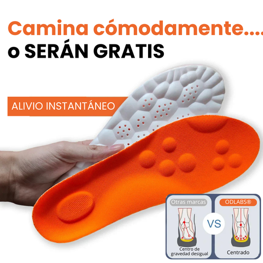 ODLABS® Plantillas Ortoclinics – Alivio Instantáneo, Soporte del Arco y Comodidad Todo el Día