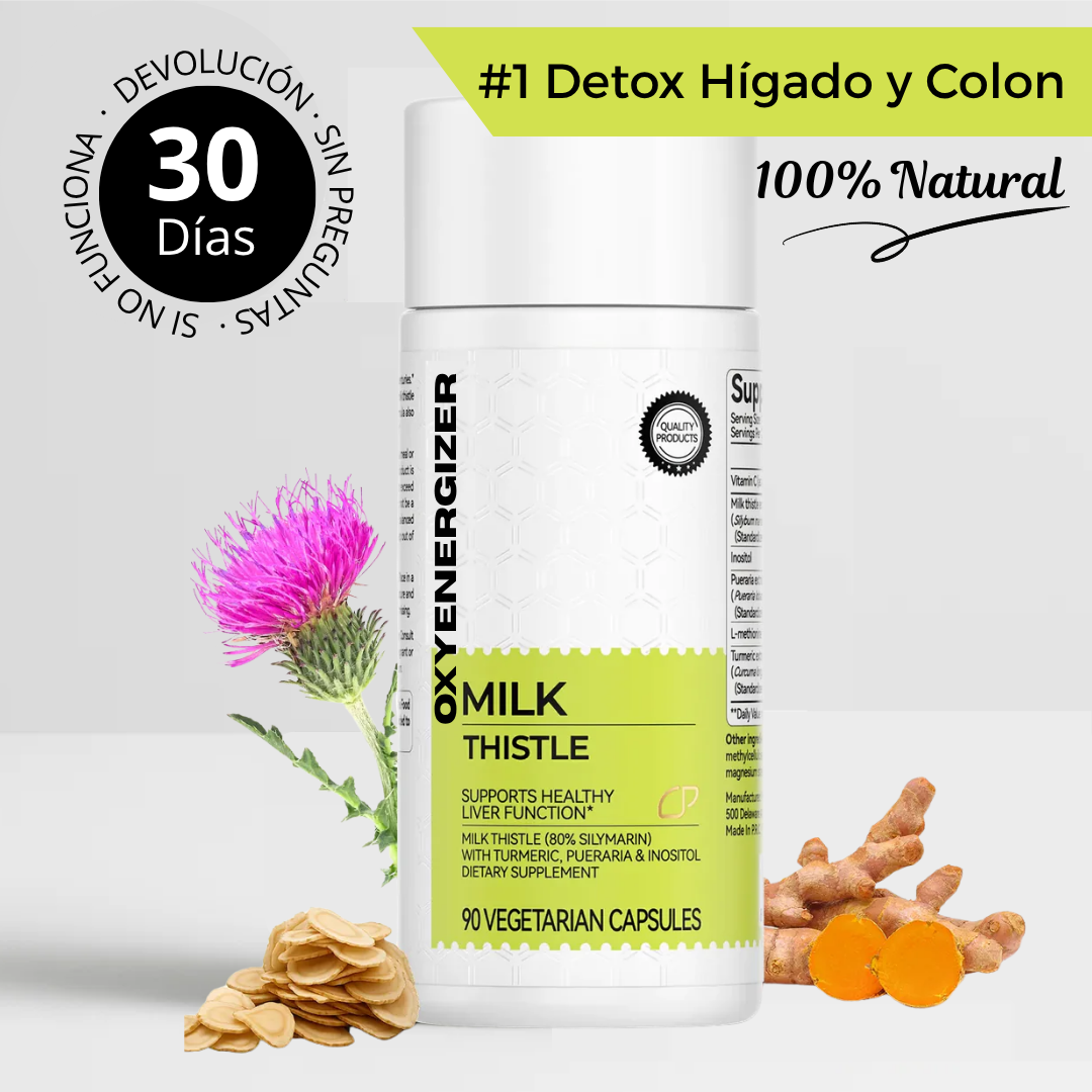 OxyEnergizer® Nuevo Detox Hígado y Colon