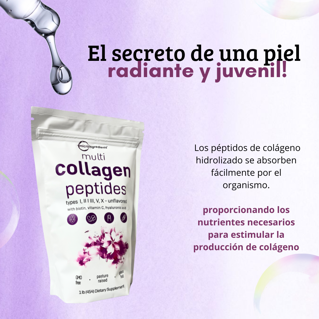 Multi Revitalizador Total Colágeno Péptidos (500grs/1lb)